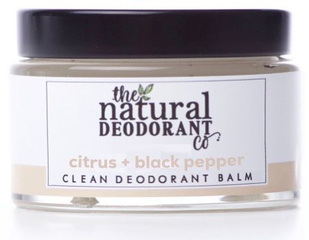 The Natural Deo Co - Baume Déodorant Clean Agrumes + Poivre Noir 55gr