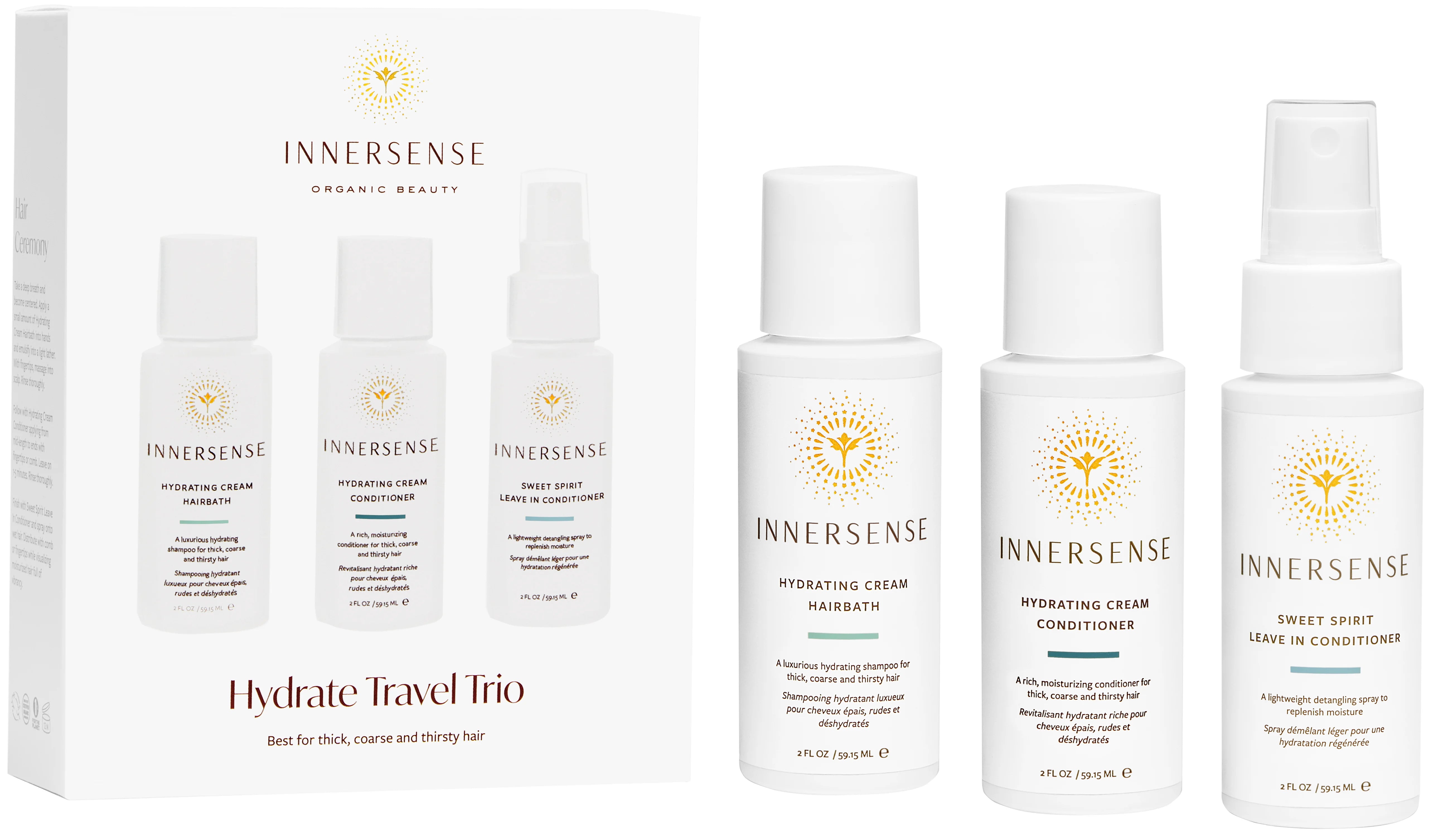 Hydrate travel trio, Innersense