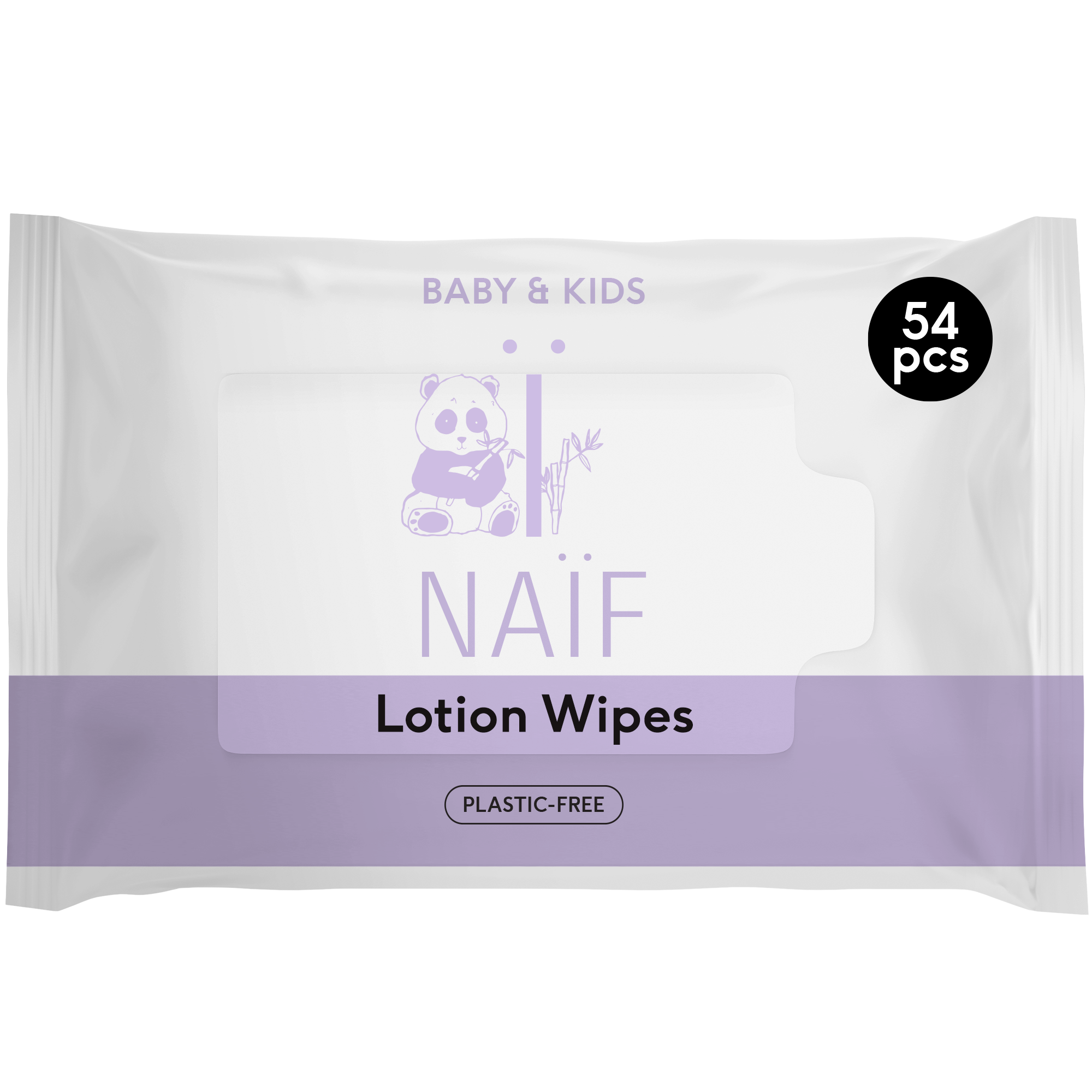 Lingettes bébé sans plastique pour bébés et enfants 1 paquet - Naïf