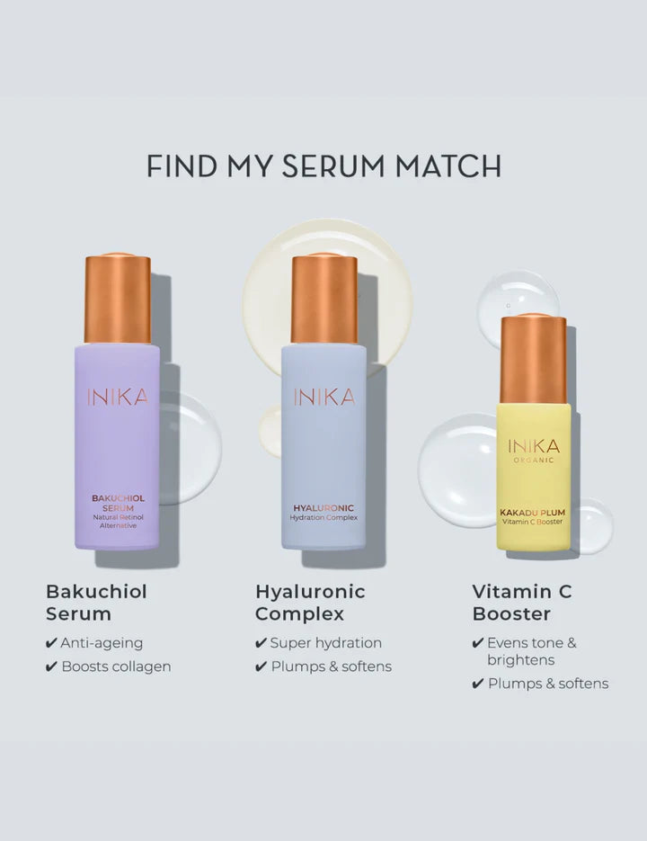 INIKA Bakuchiol Serum Natural Retinol Alternative - 30mL