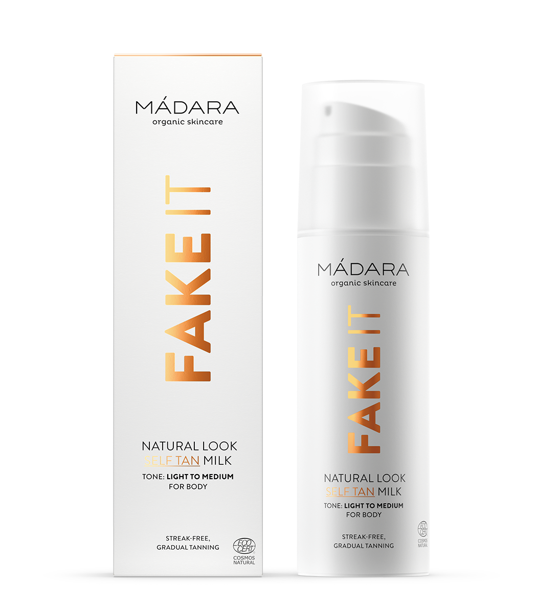 Fake It - natural look self tan milk - Madara