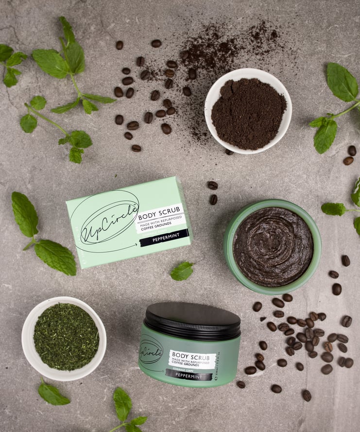 Coffee Body Scrub - Peppermint - Upcircle Beauty