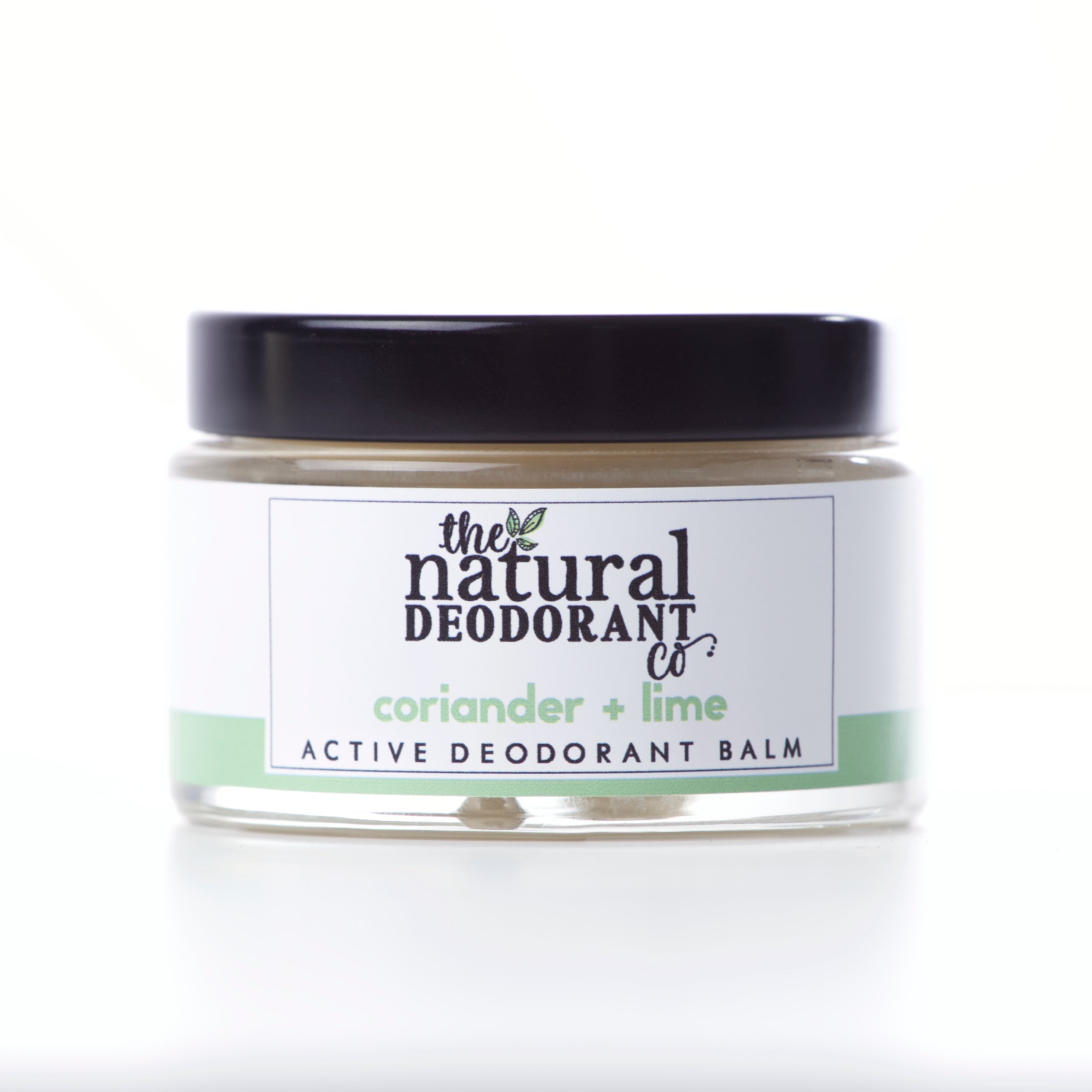 The Natural Deo Co - Baume Déodorant Actif Coriandre - Citron Vert