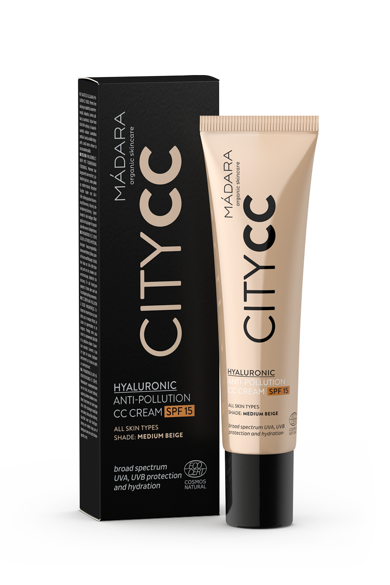 City CC Crème Hyaluronique Anti Pollution SPF15 - Madara