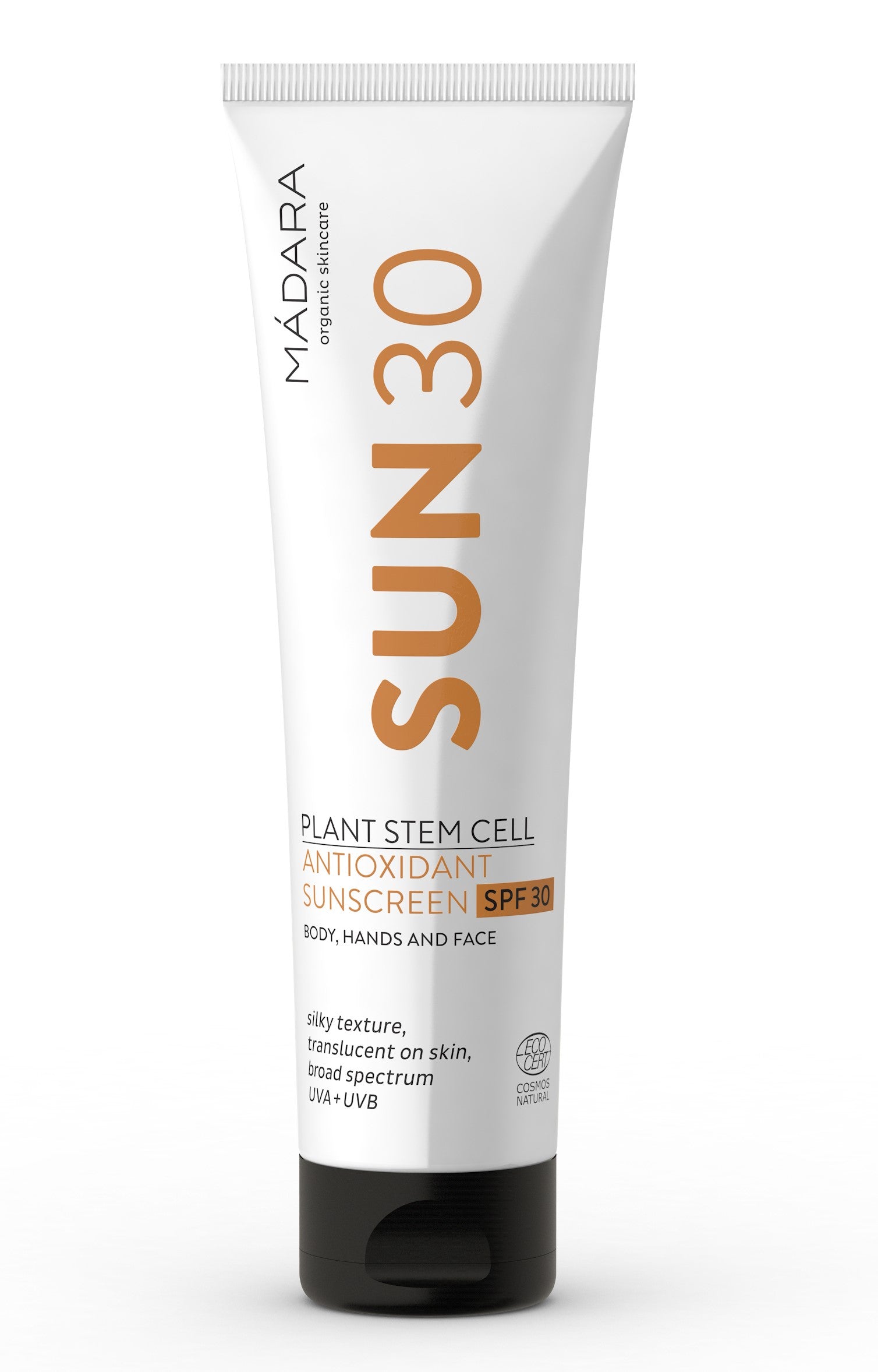 SUN30 Écran solaire antioxydant SPF30 à base de cellules souches végétales - Madara